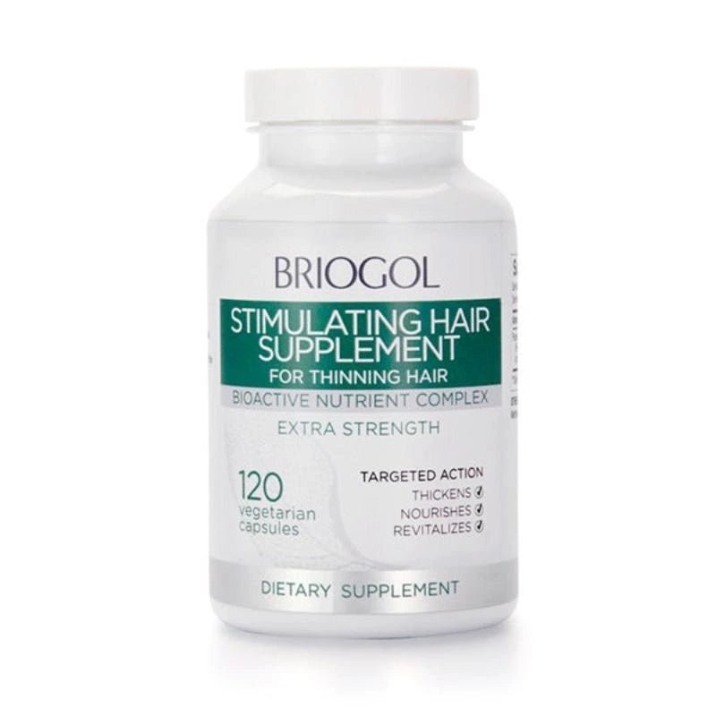 BRIOGOL Hair Loss Supplement Pills - DHT Blocker (120 Capsules) - HairoBIOVEABRI0001