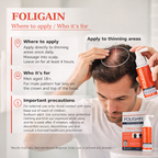 FOLIGAIN® Men’s 10% Trioxidil® – Triple Action Scalp Serum for Thinning Hair (59ml)
