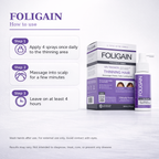 FOLIGAIN Triple Action Complete Formula for Thinning Hair for Women – 10% Trioxidil® (59ml)