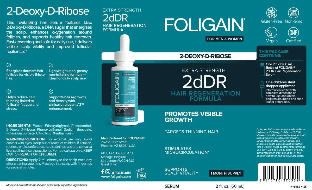 FOLIGAIN 2dDR Hair Regeneration Serum for Thinning Hair - 60ml