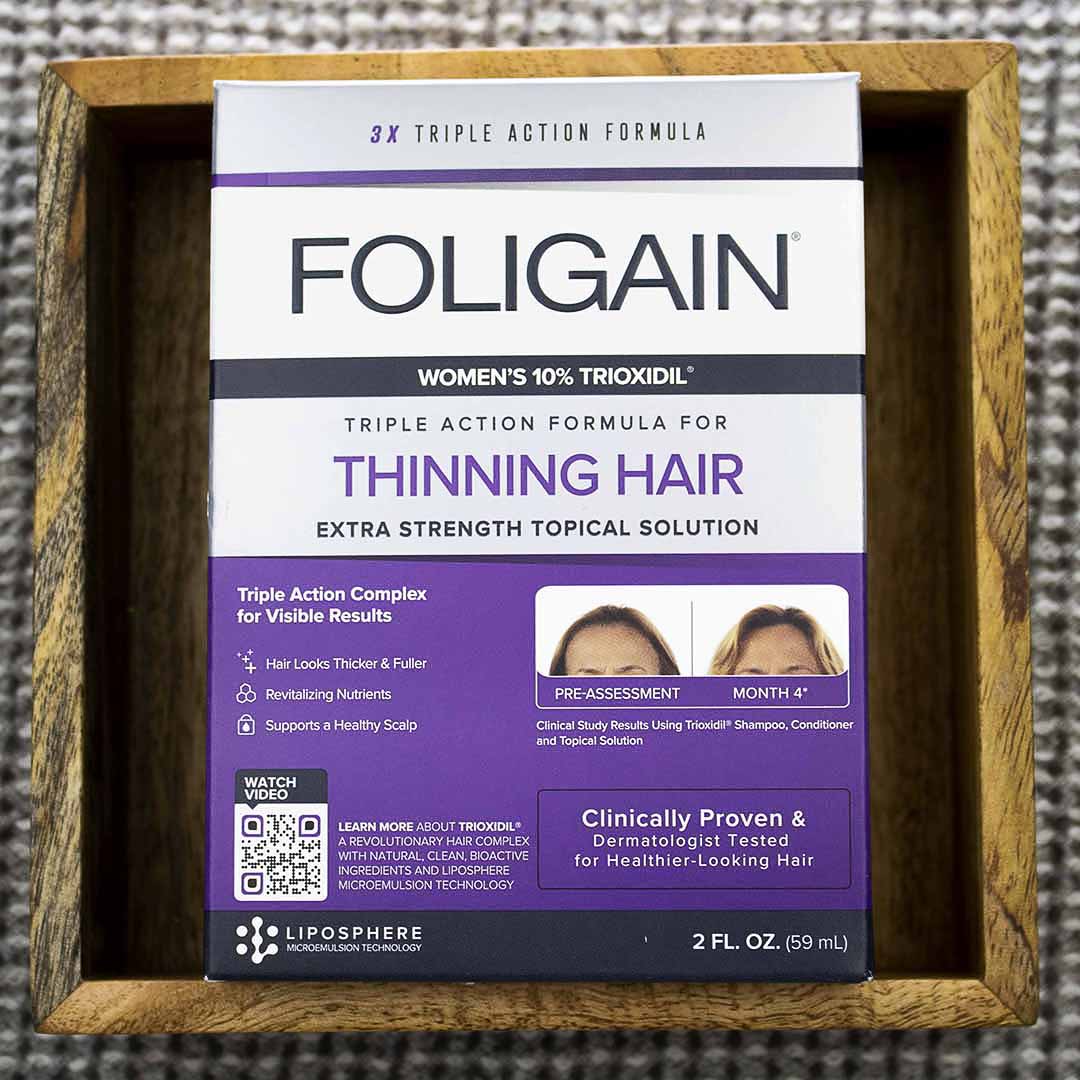 FOLIGAIN Triple Action Complete Formula For Thinning Hair For Women with 10% Trioxidil - 59ml - HairoFOLIGAIN12586