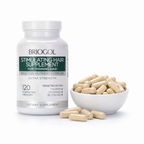 BRIOGOL Hair Loss Supplement Pills - DHT Blocker with Biotin, Saw Palmetto & Zinc (120 Capsules)