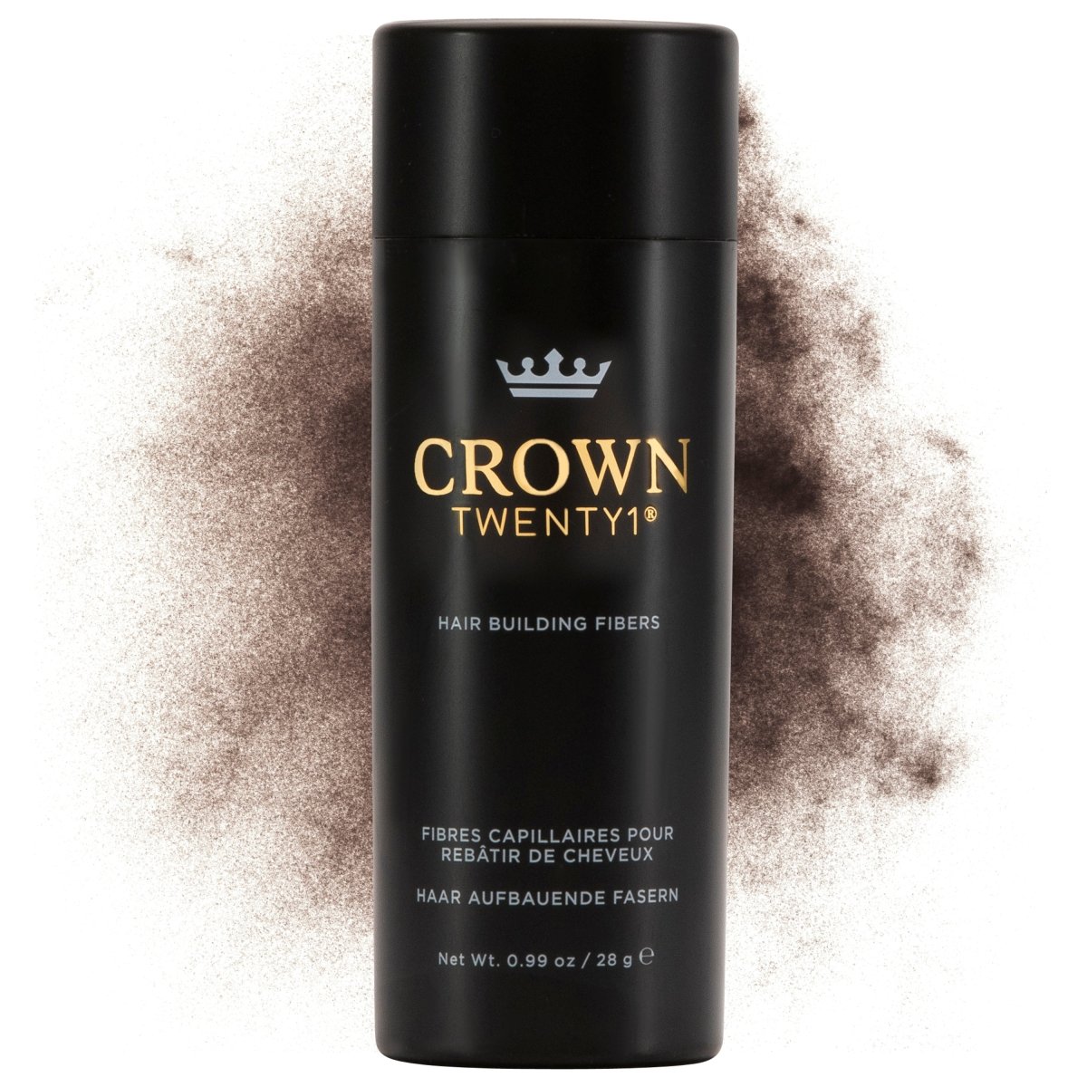 Crown Hair Fibers Hair Loss Concealer (28g) - 75 Day Supply - HairoCROWN TWENTY 1CRO2502