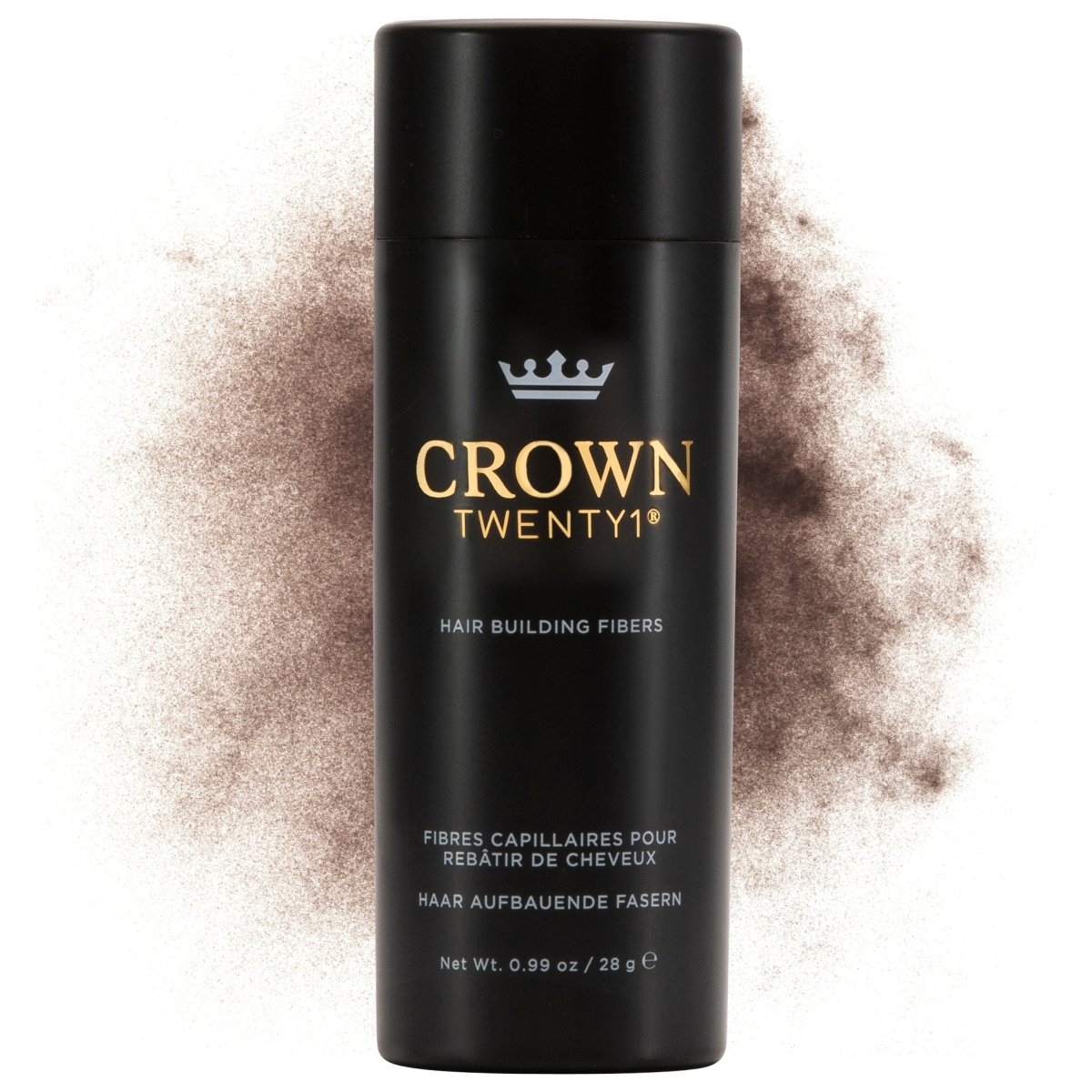 Crown Hair Fibers Hair Loss Concealer (28g) - 75 Day Supply - HairoCROWN TWENTY 1CRO2503