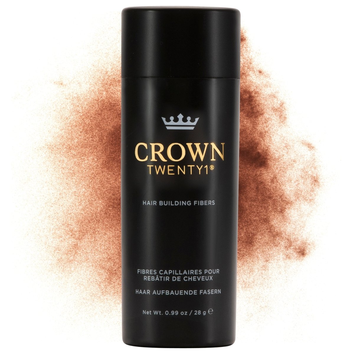 Crown Hair Fibers Hair Loss Concealer (28g) - 75 Day Supply - HairoCROWN TWENTY 1CRO2508